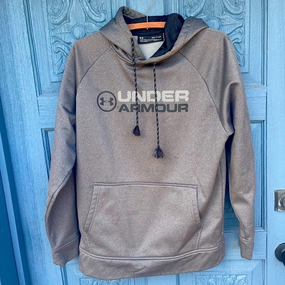 Under Armour Gray Hoodie Sweatshirt - Picture 4 of 4